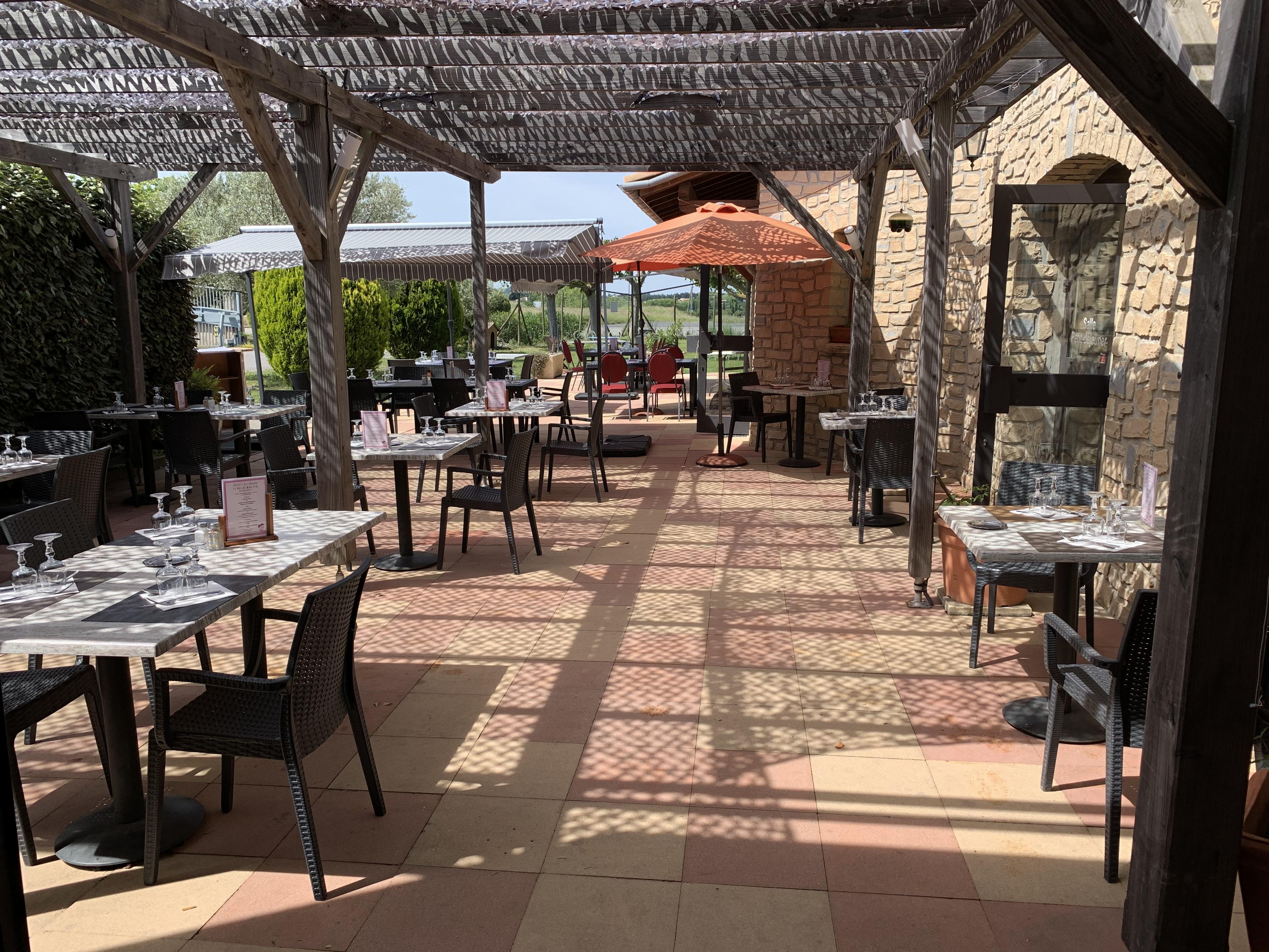 Logis Hotel Restaurant Le Mas De Mon Pere Saint-Jean-le-Centenier Экстерьер фото
